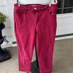 14 Short Slim Leg Tummy Control Jeans